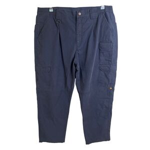 Propper Blue Tactical Cargo Pants Ripstock RN89706 Reinforced‎ Knees 40/32 Men's